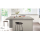 Широкоформатна панель HPL Frost White 2409 Morematt