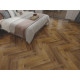 Вінілова підлога SPC APRO AUTHENTIC ялинка + підкладка Cognac Oak 506