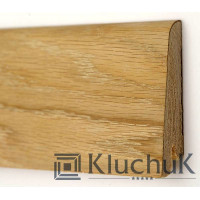 Плинтус Rustique Дуб шлифованный (под покраску) 60х19х2200мм KLR60-01